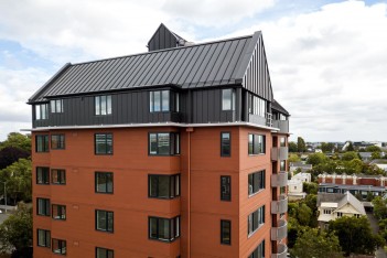 The Gloucester Apartments, Christchurch - Terraçade TN Smooth Tanami