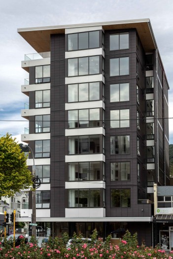 Alpha Street Apartments, Wellington - Terraçade TN Smooth Simpson
