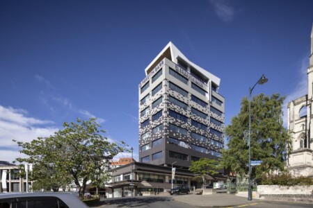 Forsyth Barr Building, Dunedin - Terraçade TN Smooth Simpson and Raglan